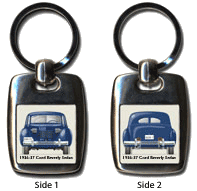 Cord 810 Beverly 1935-37 Keyring 5